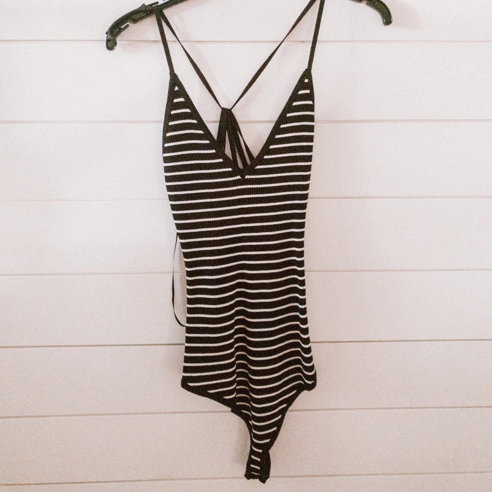 Wyldr stripe bodysuit